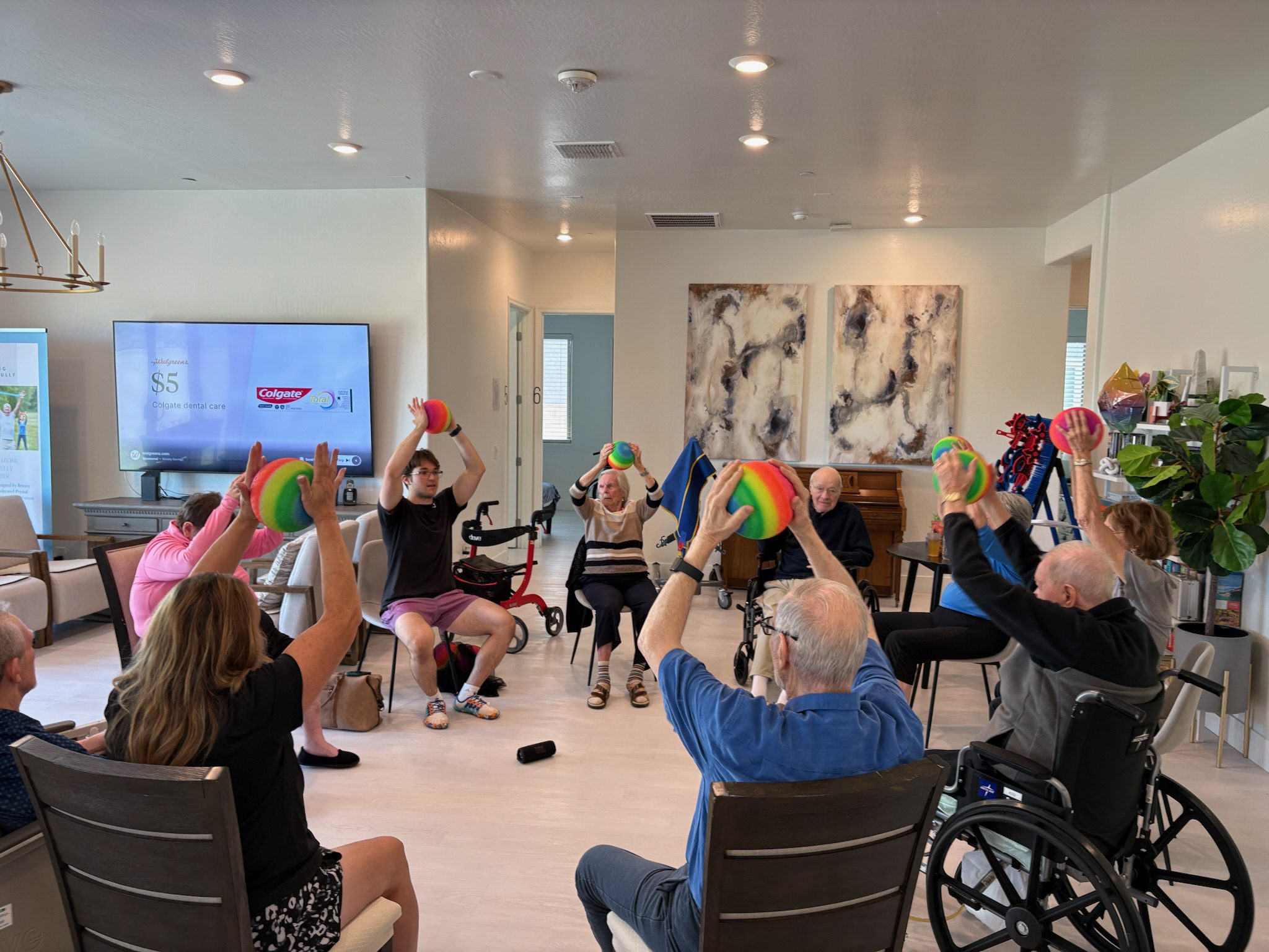 Outdoor spaces at Solana Senior Living