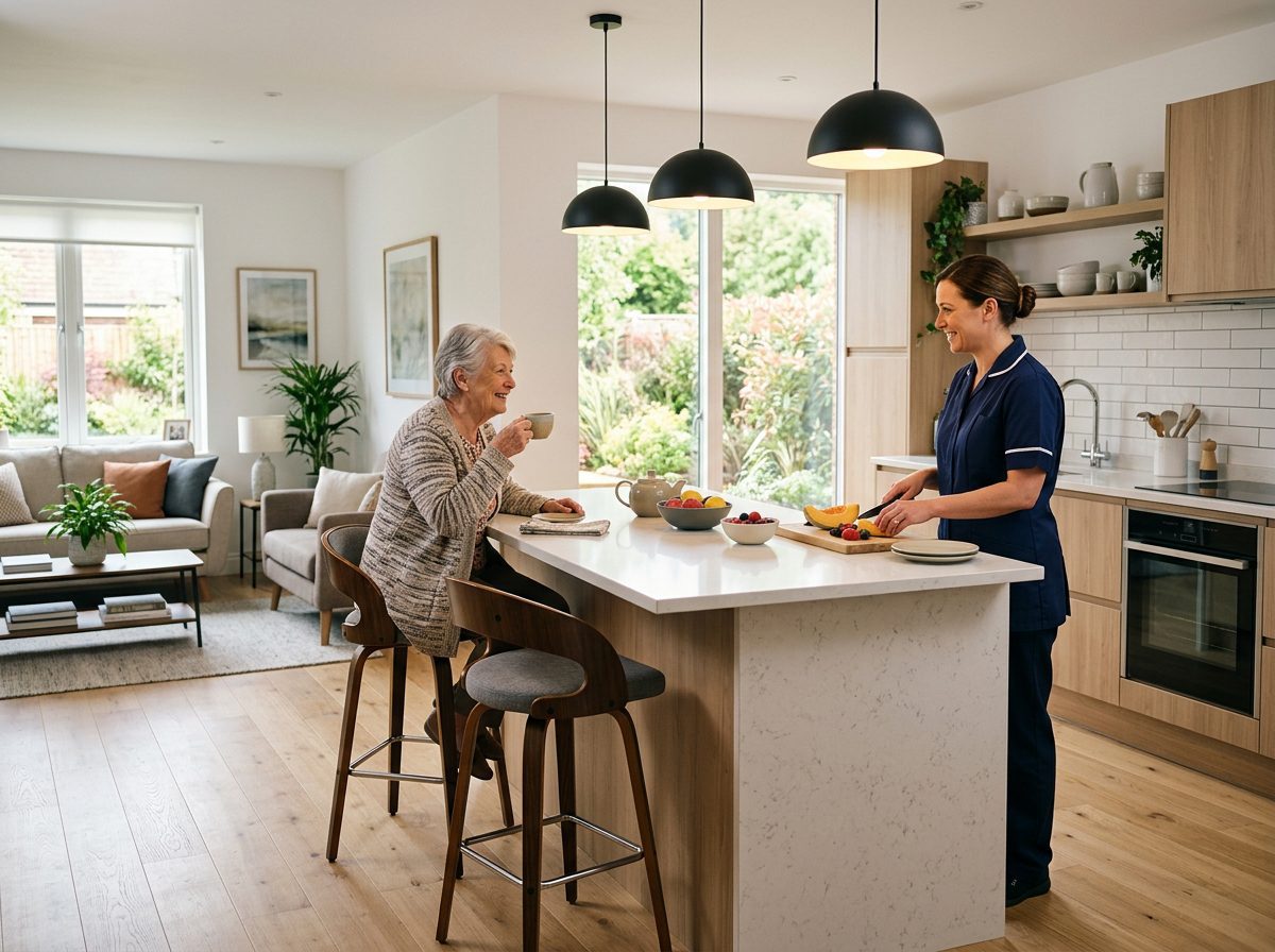 Comfortable common area at Lovingly Yours Assisted Living Homes